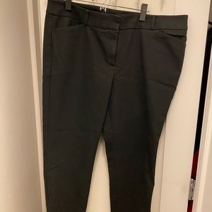 LOFT Julie Skinny Black pants